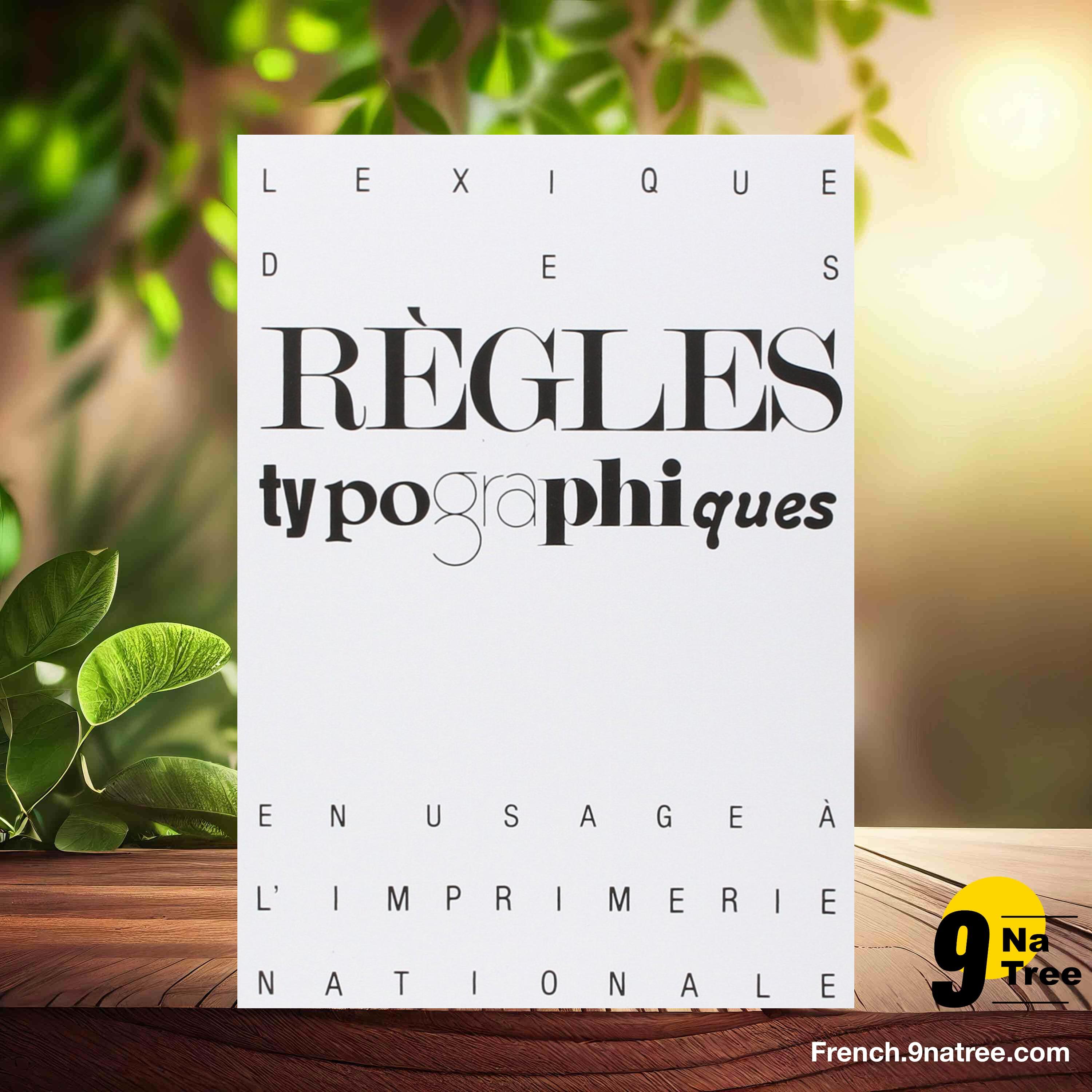 [Critique] Lexique des règles typographiques en usage à l'Imprimerie nationale (Collectif) Résumé. episode artwork