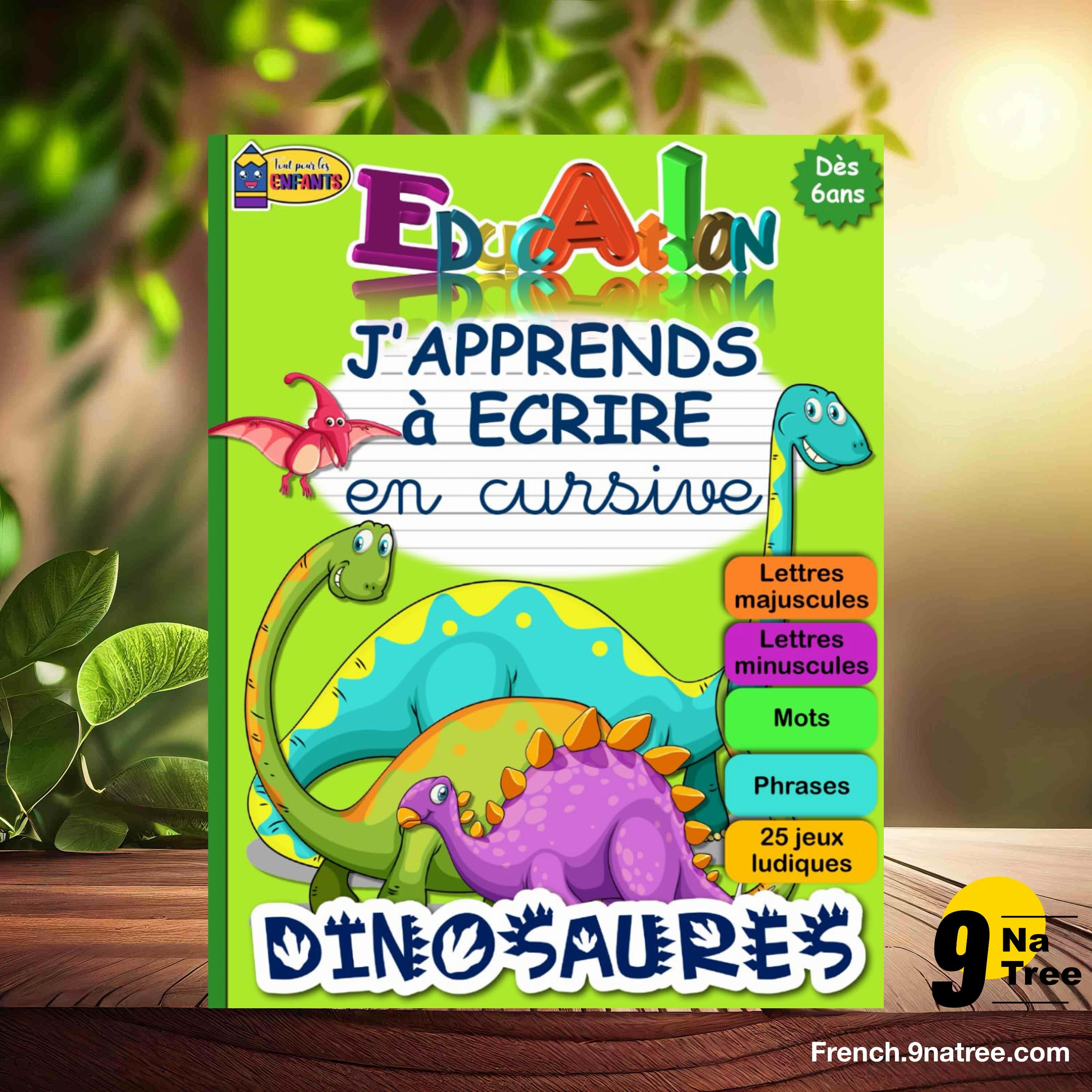 [Critique] J'APPRENDS à ECRIRE en cursive DINOSAURES (Editions Tout Pour Les Enfants) Résumé. episode artwork