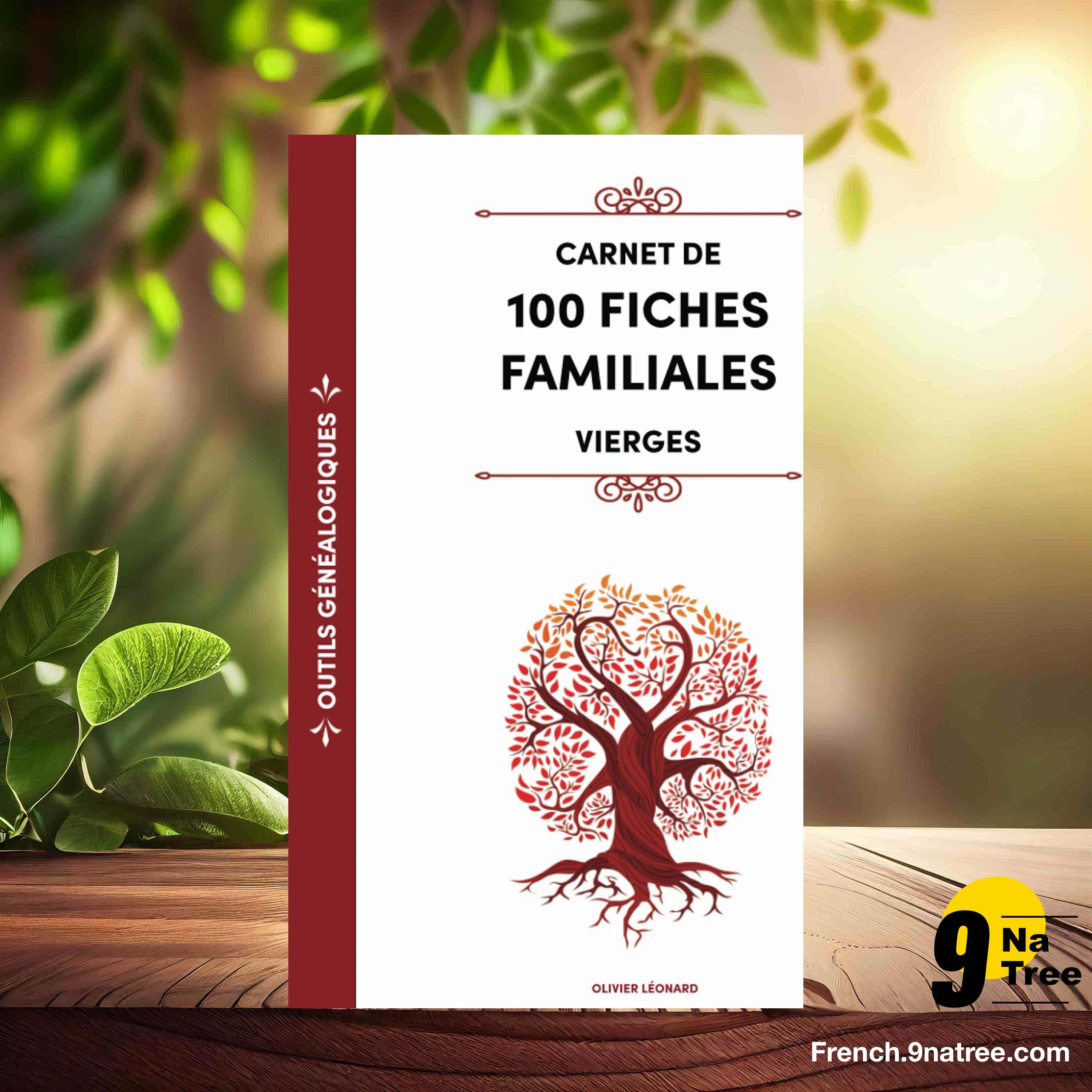 [Critique] Outils généalogiques - Carnet de 100 fiches familiales vierges (Olivier Léonard) Résumé. episode artwork